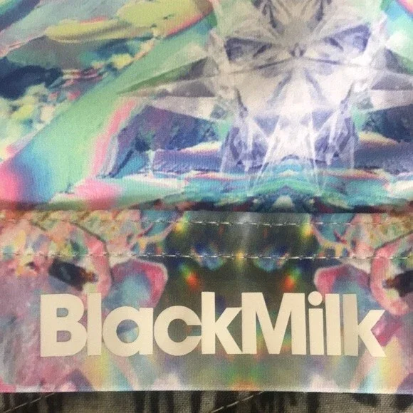 BlackMilk Sports Bra Top Crystals Pattern sz L - Picture 6 of 16